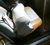 Do-it-yourself car seat upholstery repair