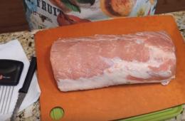 Pork neck baked in the oven - delicious recipes step by step