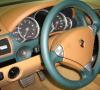 Steering wheel upholstery at home