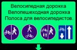 Откъси от правилата за движение за велосипедисти