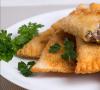 Recipe for pasties with meat at home from choux pastry
