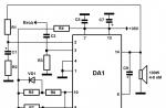 Jaudīgs ULF uz TDA7294 mikroshēmām (100 W)