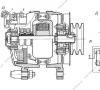 Kamiz 発電機: トラックの車載発電所 24 ボルト発電機 Kamiz 接続図