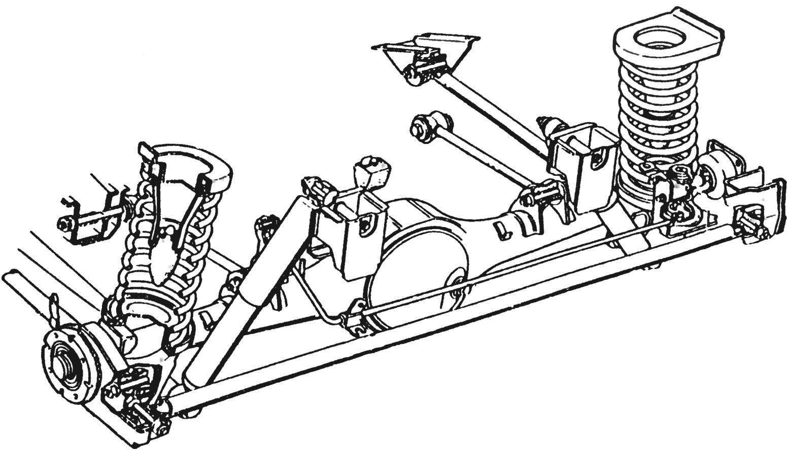 Устройство и работа независимой подвески ответ поясните схемой